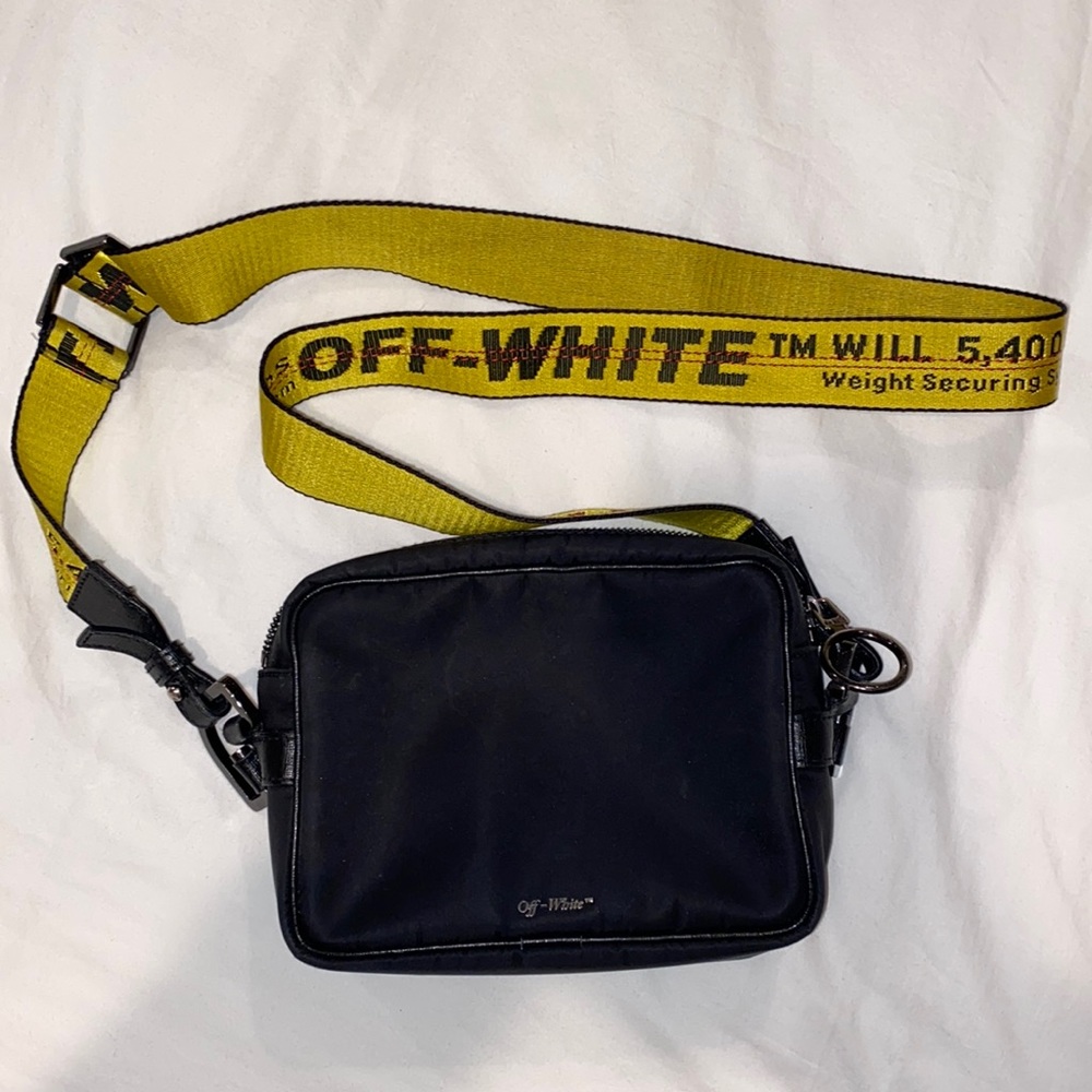 Off white crossbody bag